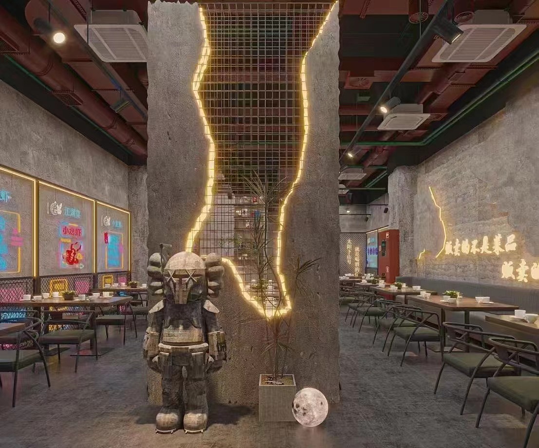 工业风|餐厅效果时尚会变迁,不过风格会永恒