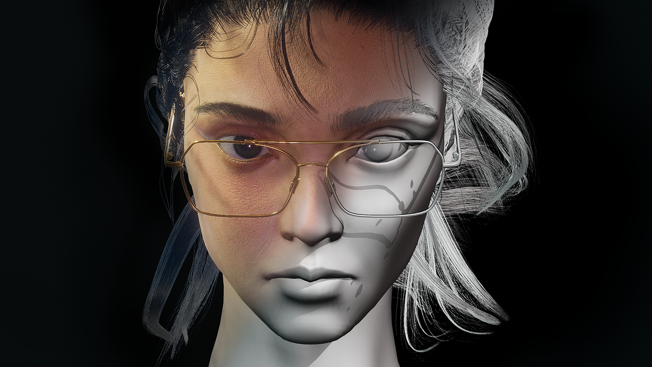 林通宵 | 个人形象CG设定 | 游子震（图ZMzc0MTcxMjY0） - 人物/生物 - 站酷设计师林通宵原创素材 - 站酷ZCOOL