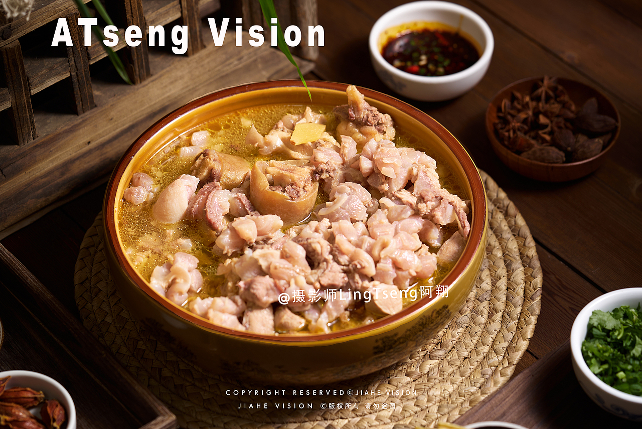 中式菜品 古风摄影