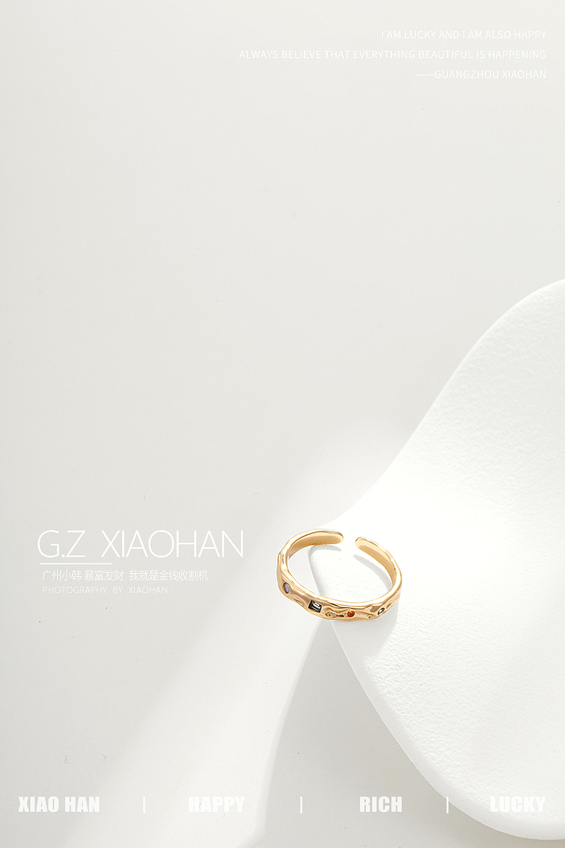 电商饰品拍摄 戒指拍摄 简约ins 外贸饰品 时尚首饰