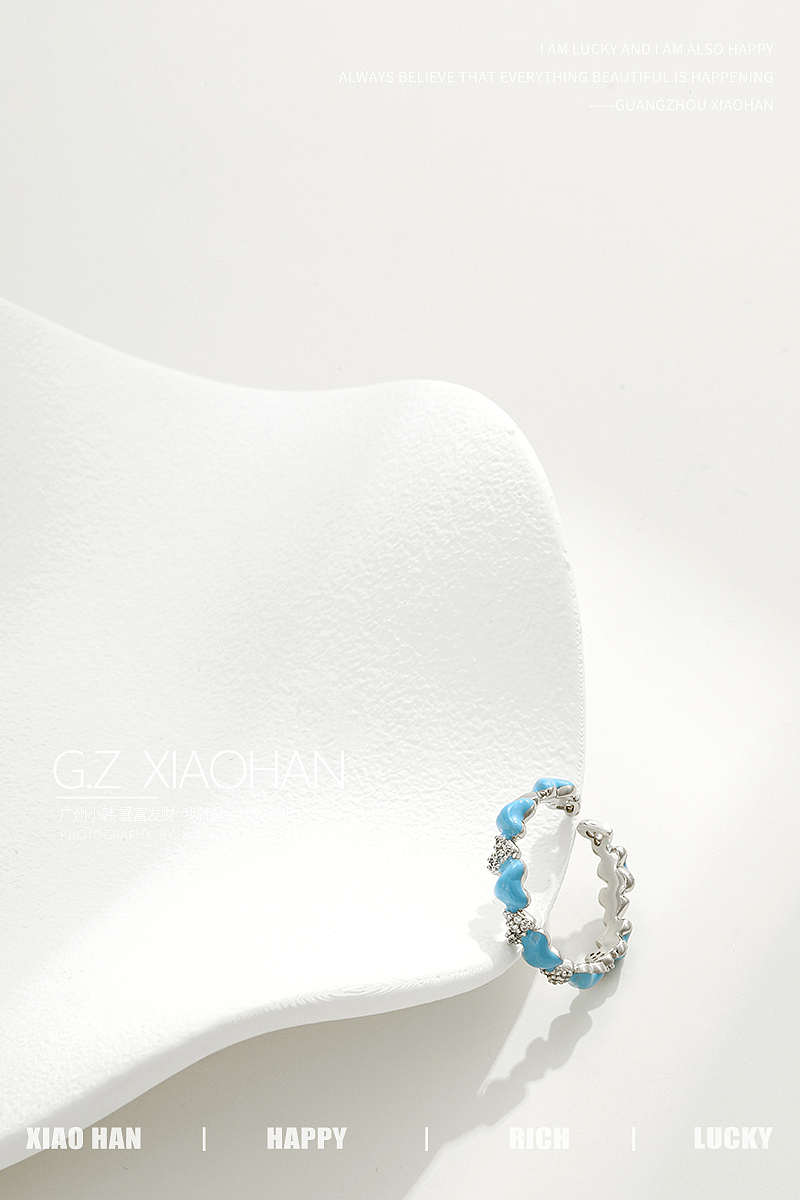 电商饰品拍摄 戒指拍摄 简约ins 外贸饰品 时尚首饰