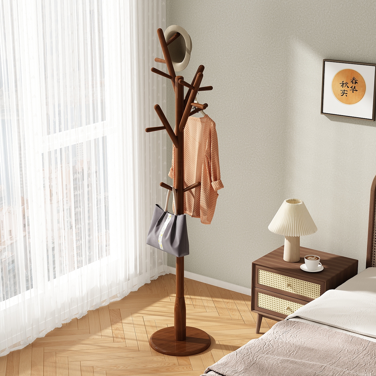 3D建模渲染|产品拍摄|三维动画视频|衣帽架