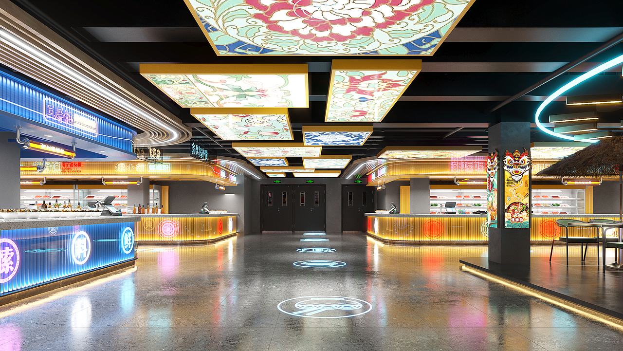 商业街 × 东方之梦主题商业街