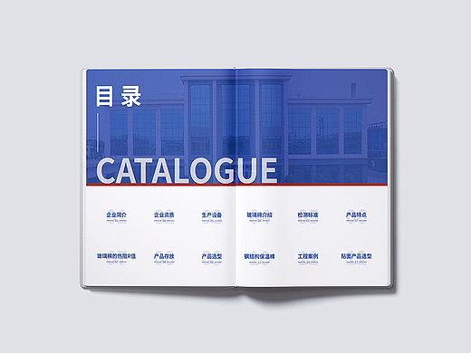 画册设计 科技画册 钢结构 产品画册 企业样册 版式 