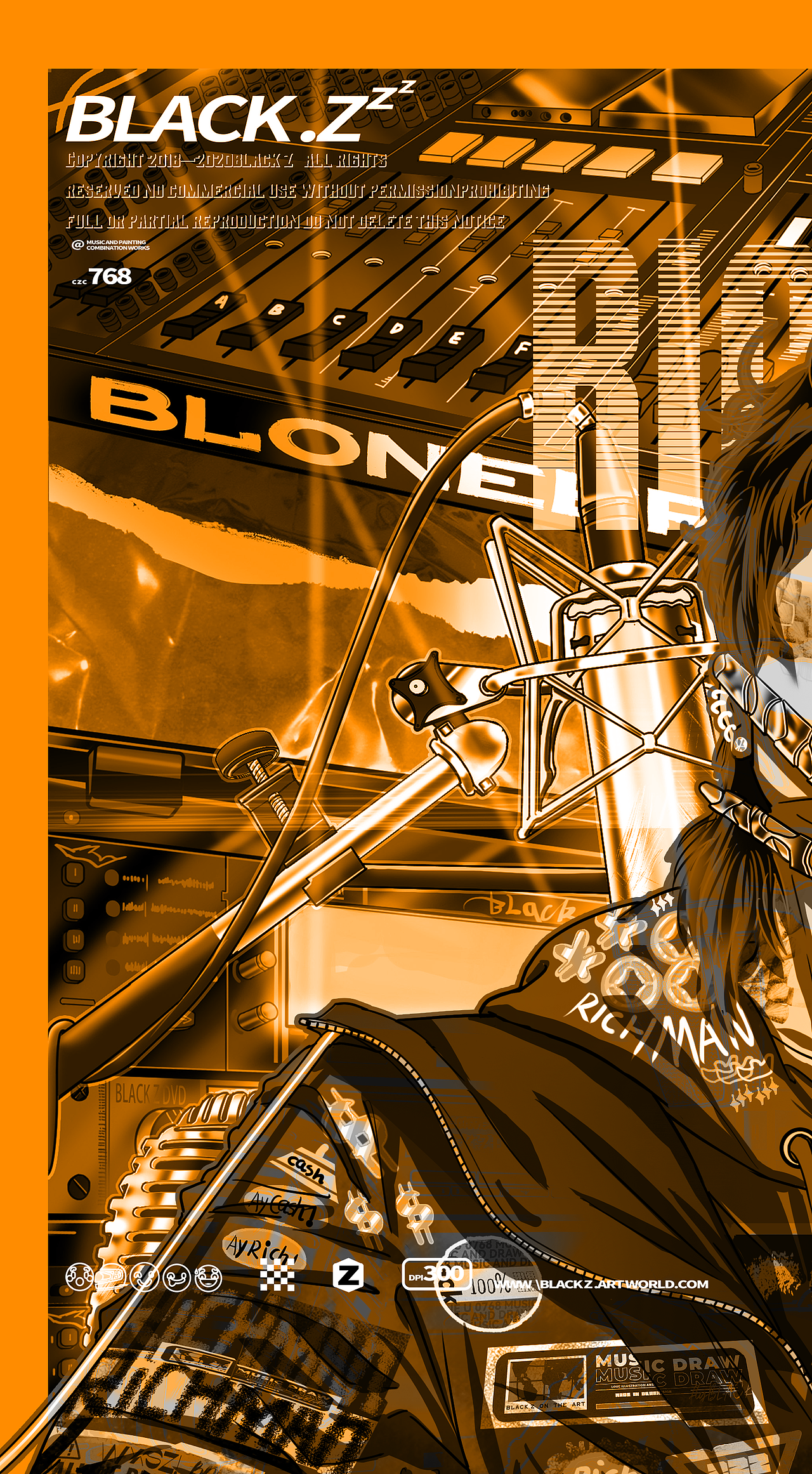 曲绘组合作品《RICH MAN WAV》VOL.2