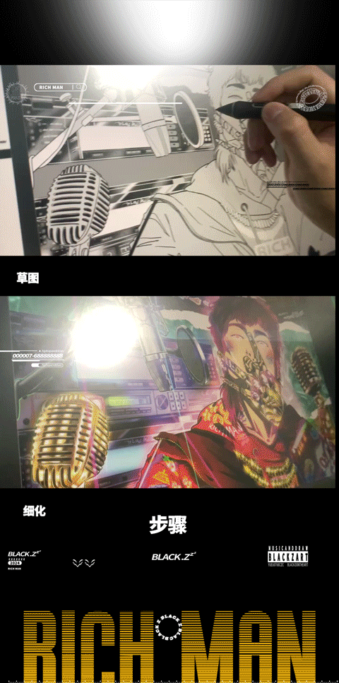 曲绘组合作品《RICH MAN WAV》VOL.2