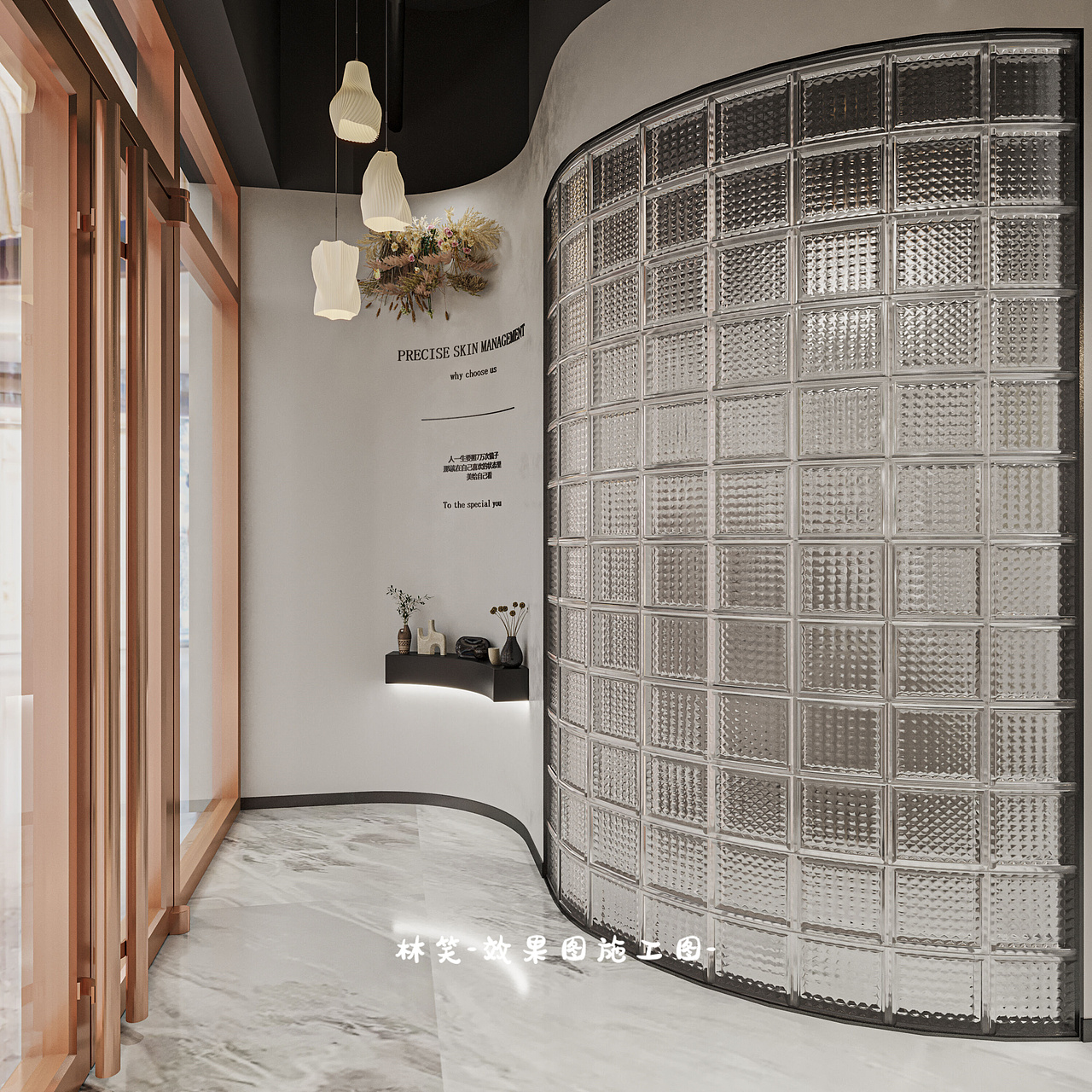 简约清爽美容院室内设计（图ZMzc0MTkyOTM2） - 其他空间 - 站酷设计师北玄笑笑原创素材 - 站酷ZCOOL