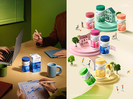 保健品拍摄 / 21金维他