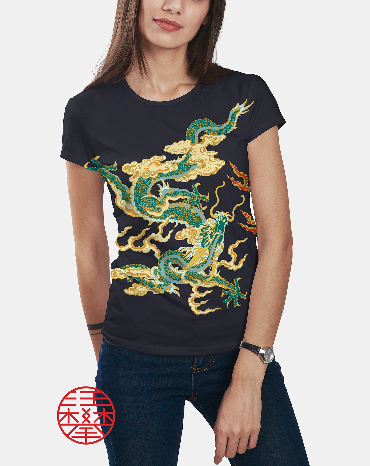 九龙争霸/龙年国潮插画包装设计