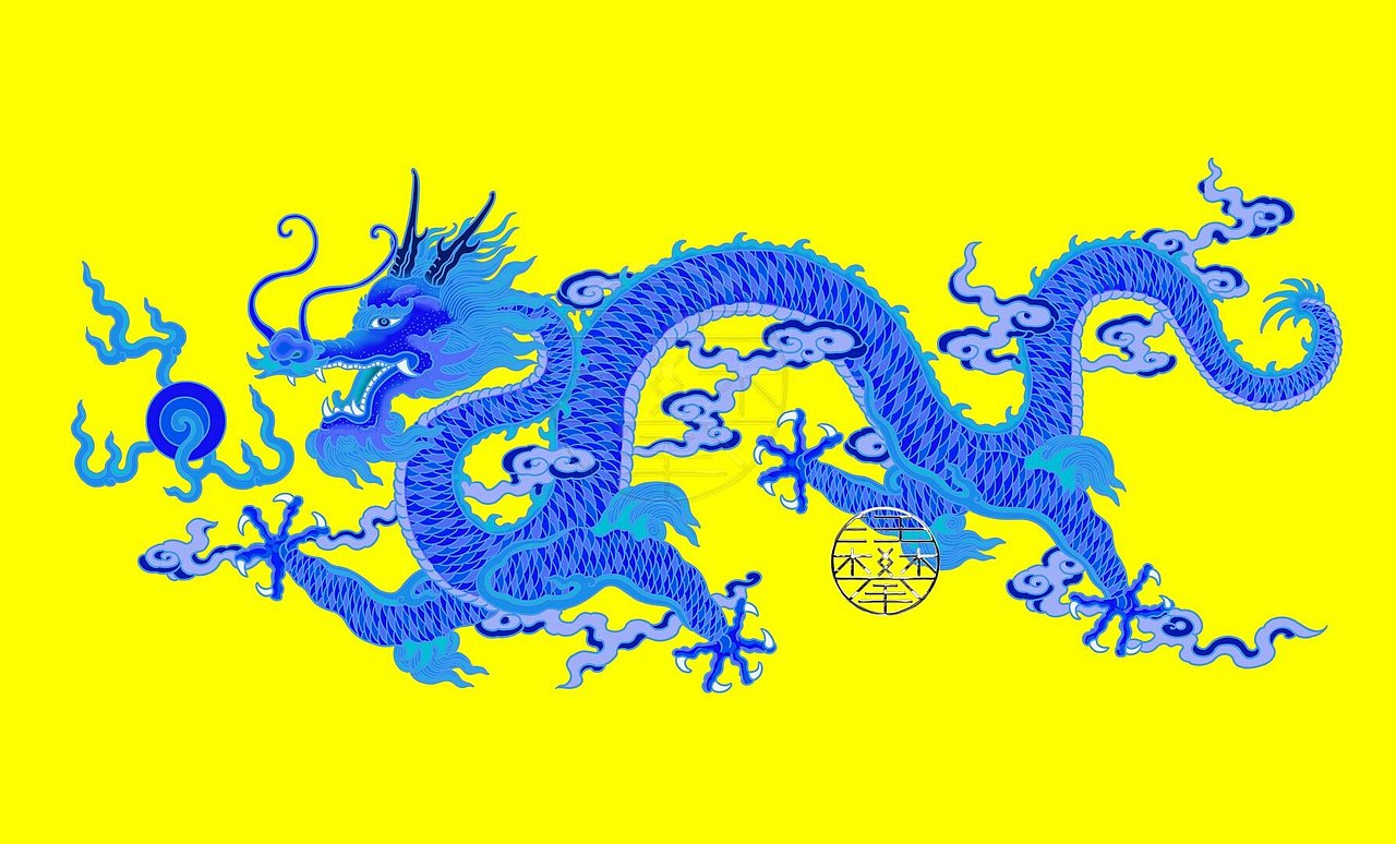 九龙争霸/龙年国潮插画包装设计