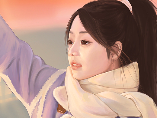 procreate头像练习