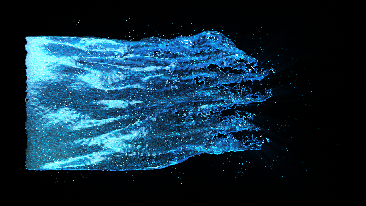 C4D粒子布料效果