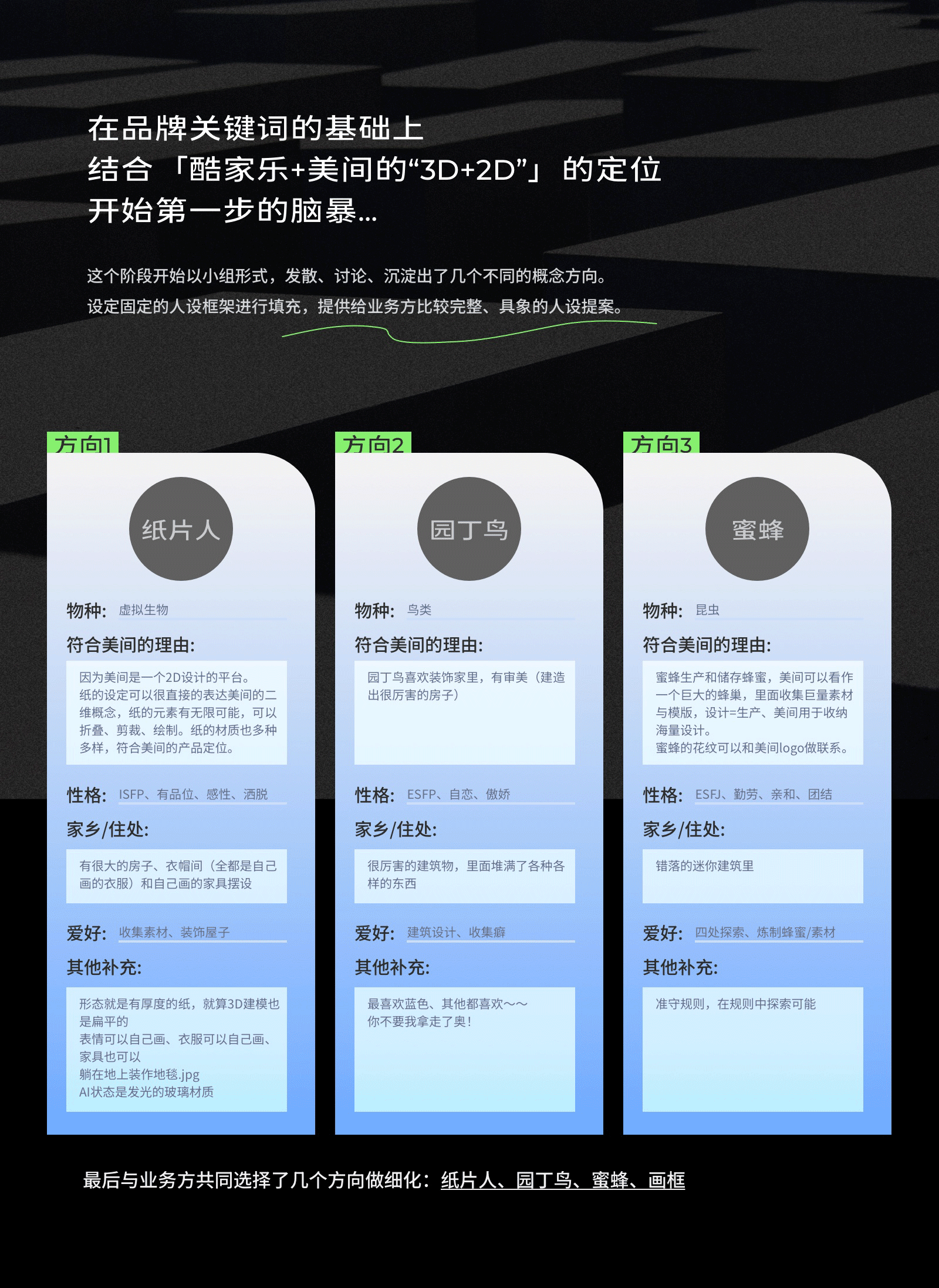 AIGC辅助IP形象设计 ｜ 美间IP诞生记（图ZMzc0MjAzMTEy） - IP形象 - 站酷设计师群核科技MCUX原创素材 - 站酷ZCOOL