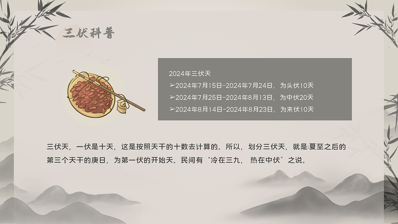 三伏百科分享（图ZMzc0MjA2Njgw） - 其他 - 站酷设计师海韺创意设计原创素材 - 站酷ZCOOL