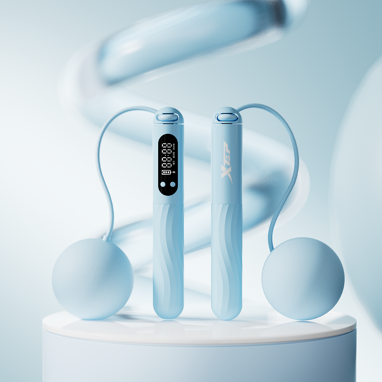 特步计数跳绳（图ZMzc0MjE0MDgw） - 产品 - 站酷设计师努力奔跑的蜜蜂原创素材 - 站酷ZCOOL