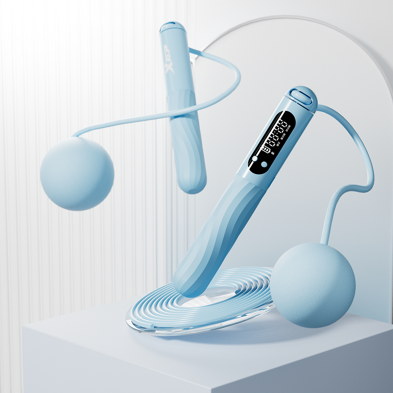 特步计数跳绳（图ZMzc0MjE0MDcy） - 产品 - 站酷设计师努力奔跑的蜜蜂原创素材 - 站酷ZCOOL