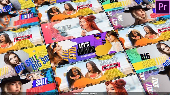 PR模板|时尚简约杂志封面风格模特人物写真创意展示