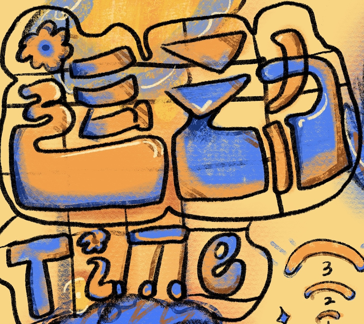 运动TIME-拳击时间（图ZMzc0MjI0MjQ0） - 艺术插画 - 站酷设计师木花花原创素材 - 站酷ZCOOL