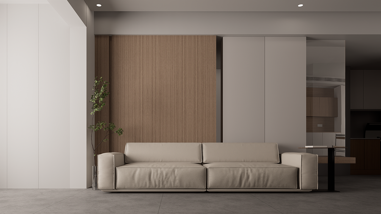 黑白极简风家居客厅方案设计（图ZMzc0MjMxNDA0） - 家装设计 - 站酷设计师觅宇设计原创素材 - 站酷ZCOOL