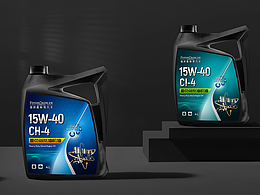 福田戴姆勒丨欧曼 柴机油包装设计