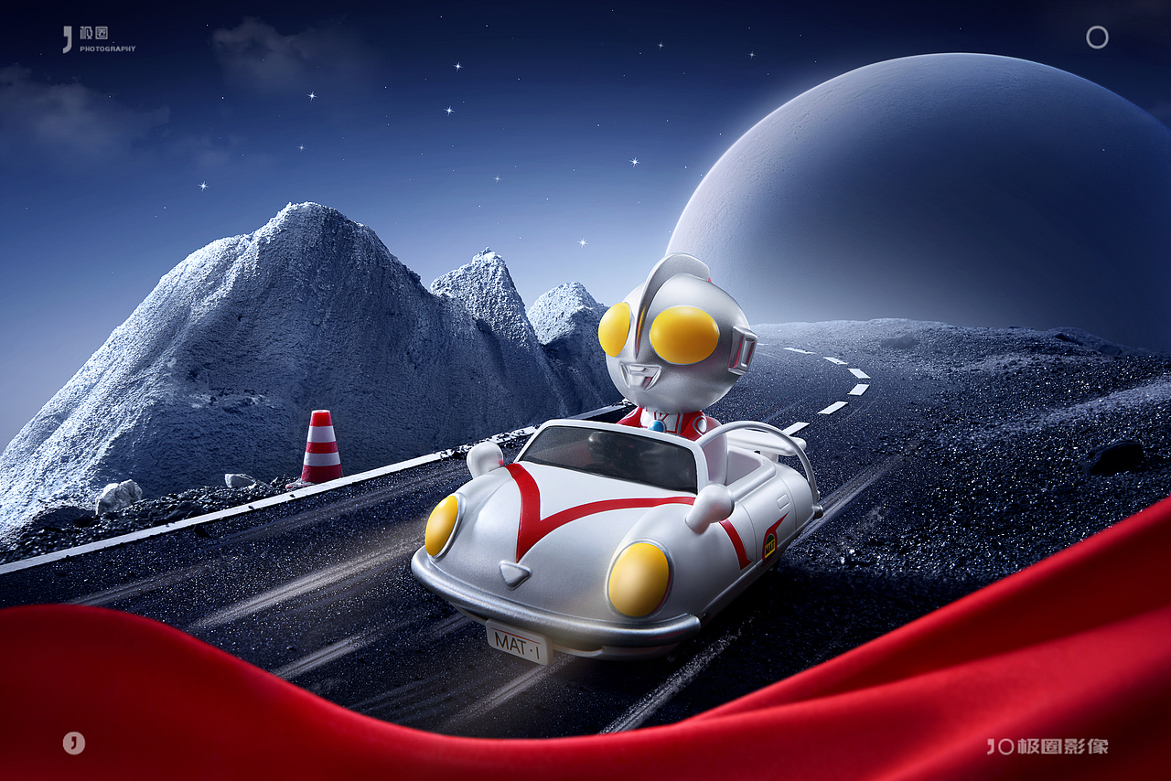 创意摄影 | 玩乐主义奥特曼盲盒 X 极圈影像