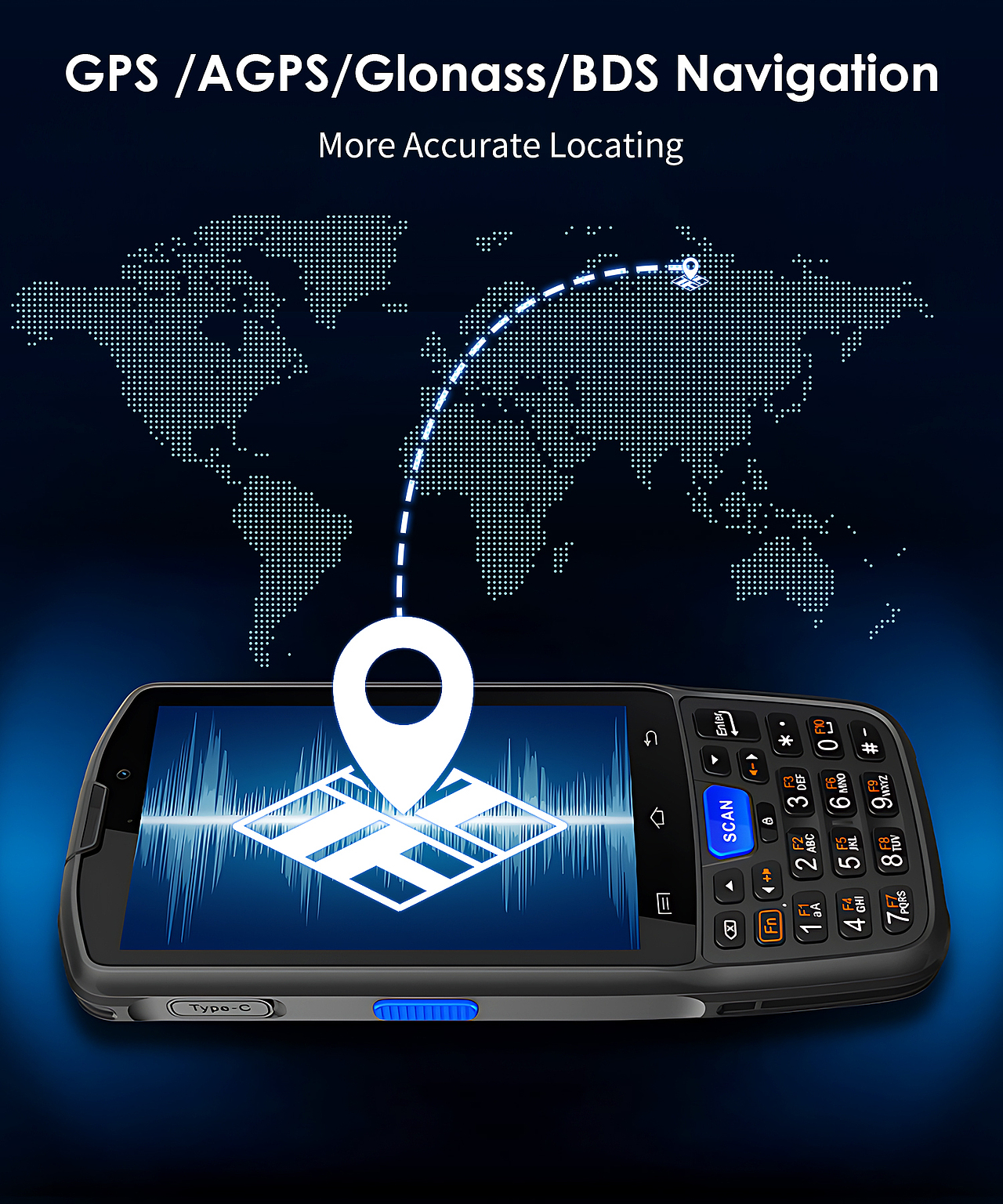 PDA条码扫描器 电商套图