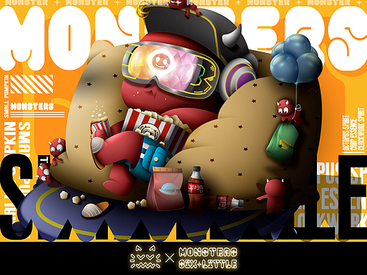 MONSTERS six little [六小只]