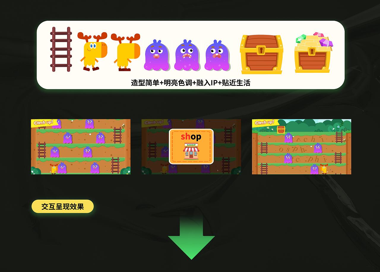 最近作品展示 小游戏交互--上