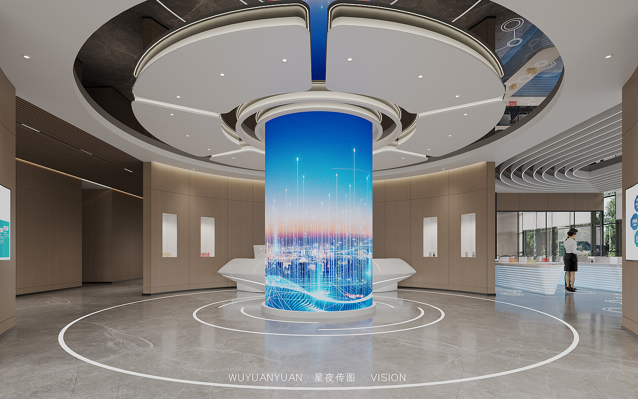 企业办公室｜简约高级创意新颖的办公空间（图ZMzc0Mjc1ODM2） - 商业空间设计 - 站酷设计师设计源源原创素材 - 站酷ZCOOL