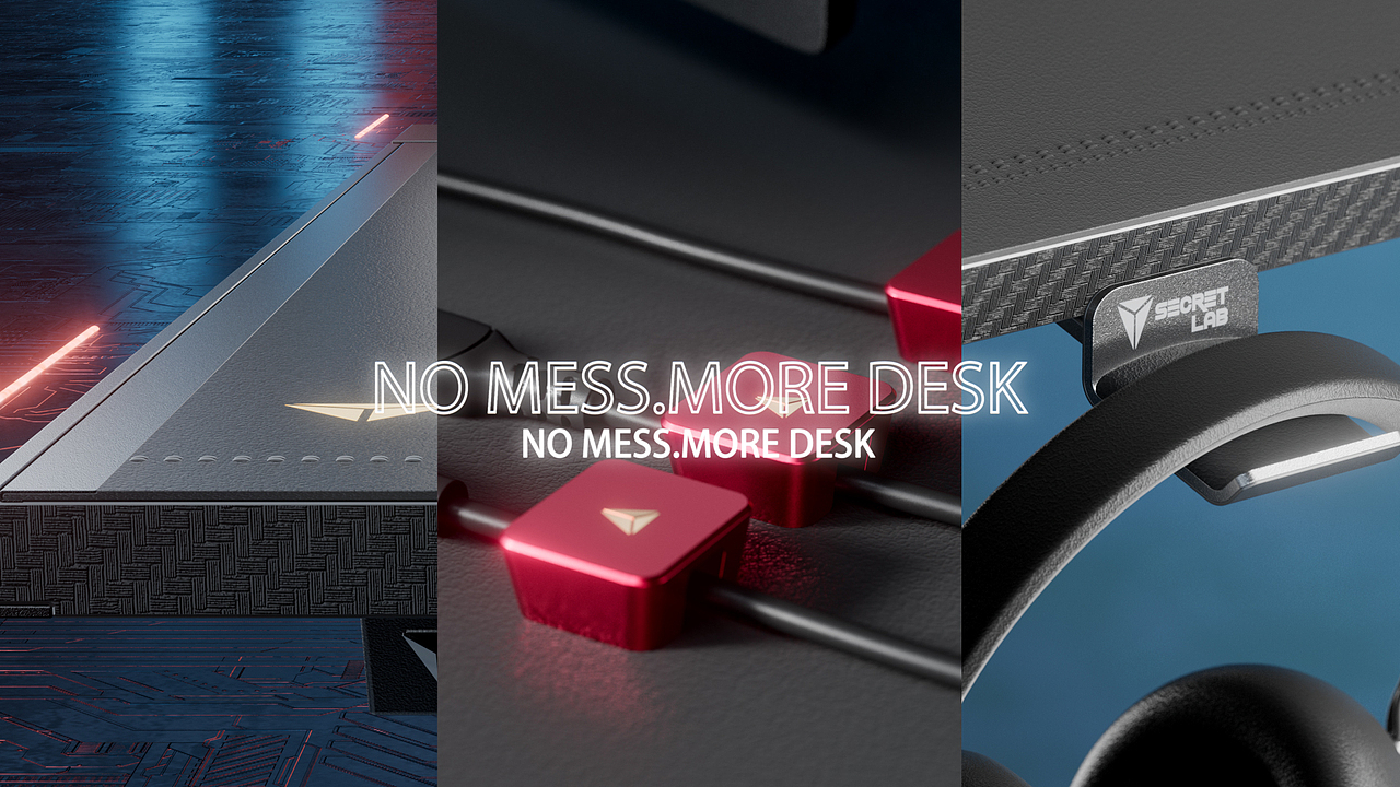 电竞升降桌动画渲染