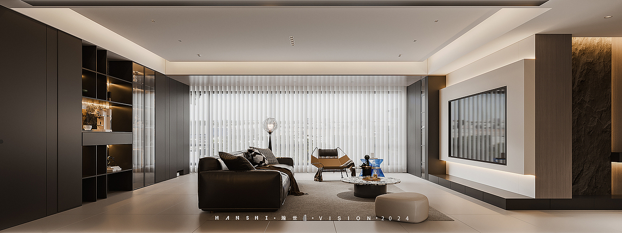 现代黑白灰一瀚世表现