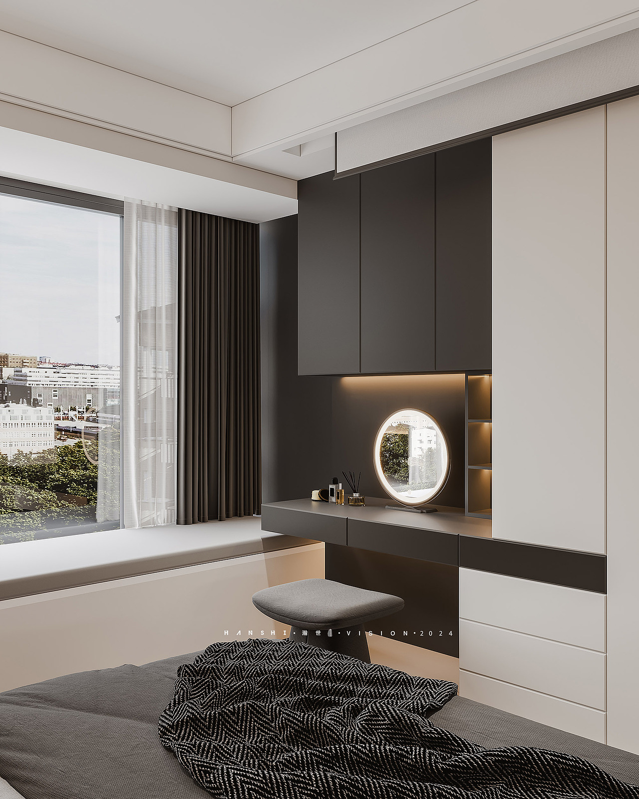 现代黑白灰一瀚世表现