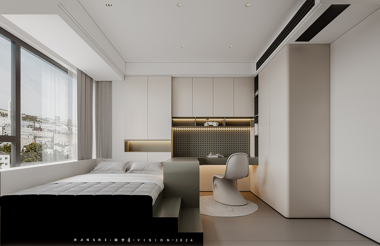 现代黑白灰一瀚世表现