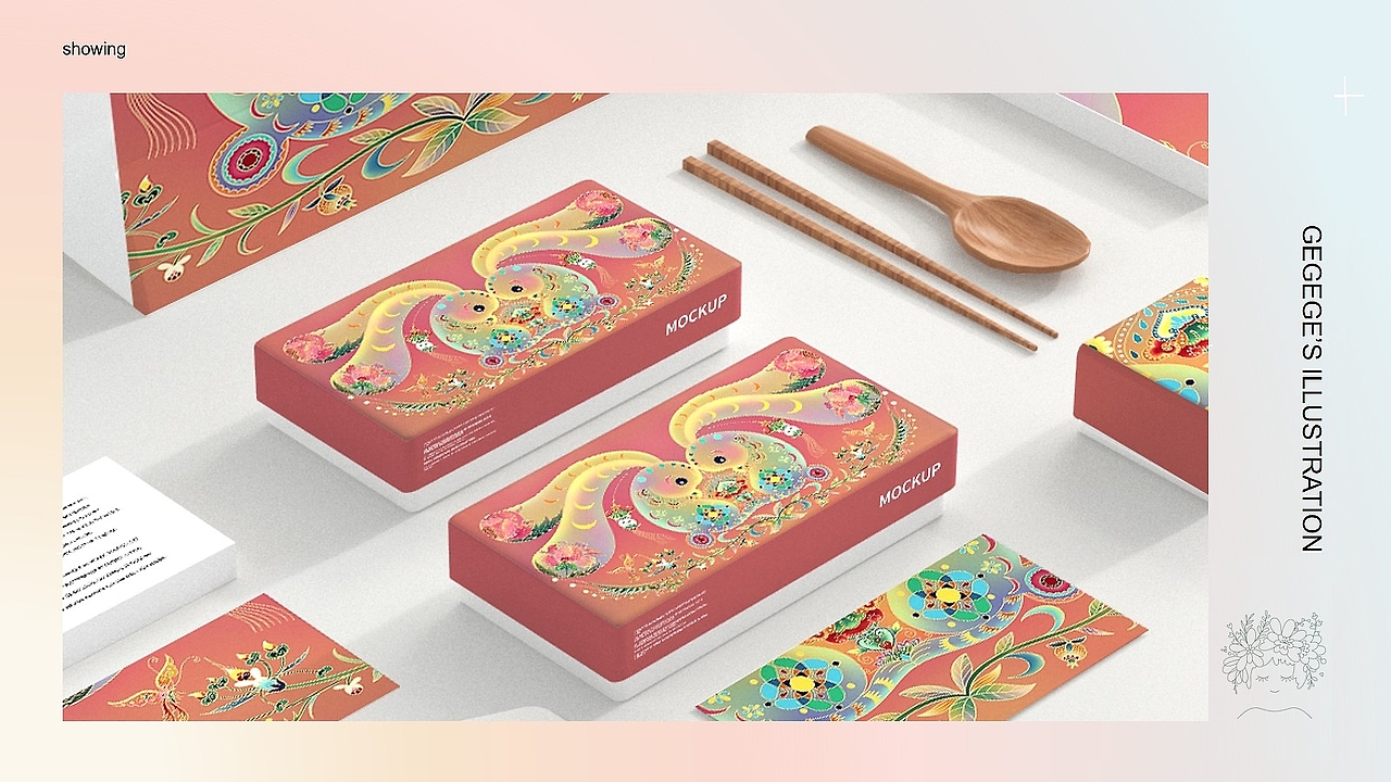 双兔纳福（图ZMzc0MjkzMDU2） - 海报 - 站酷设计师爱画插画的格格格原创素材 - 站酷ZCOOL