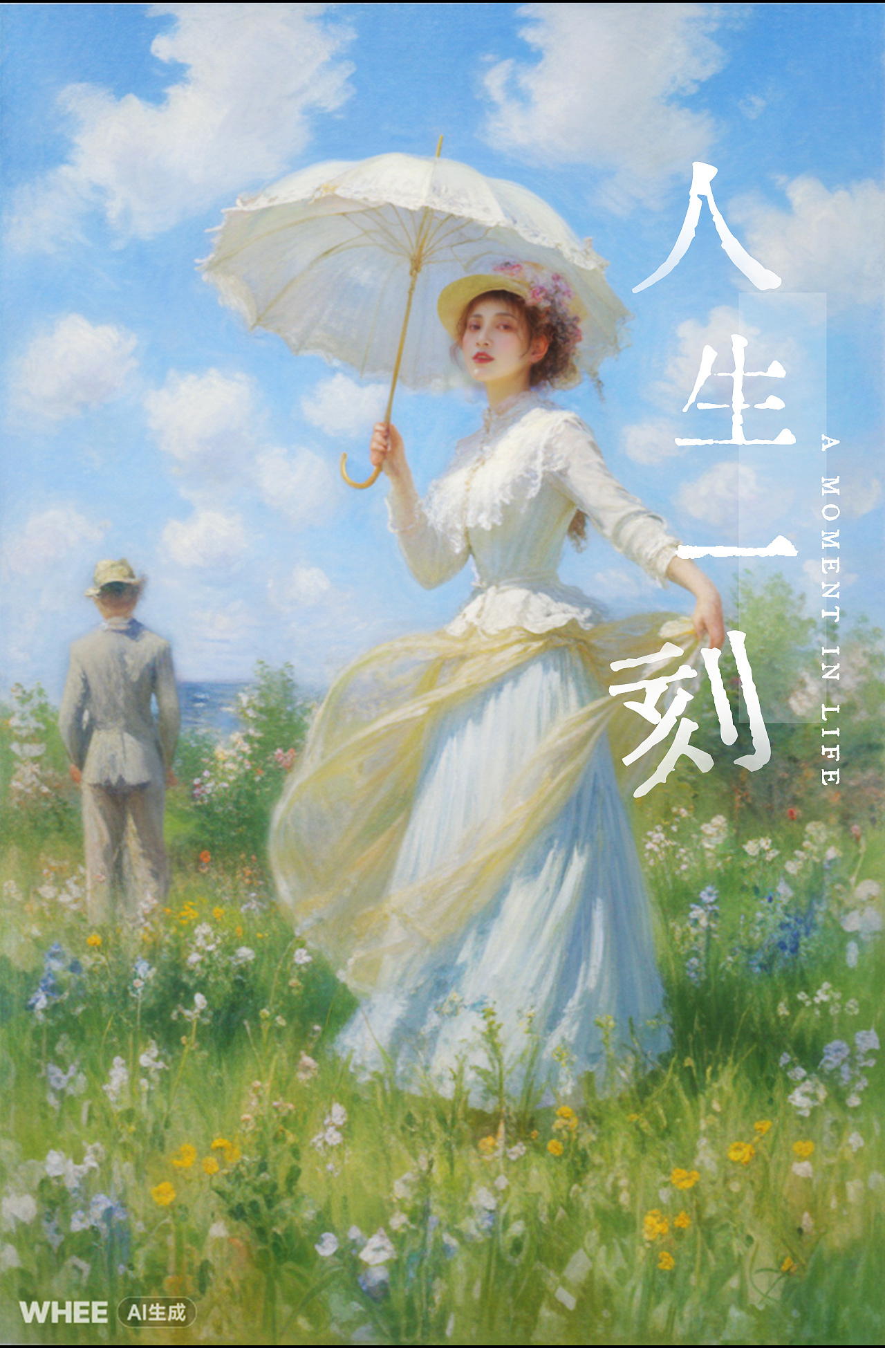 向日葵下的璀璨人生一刻