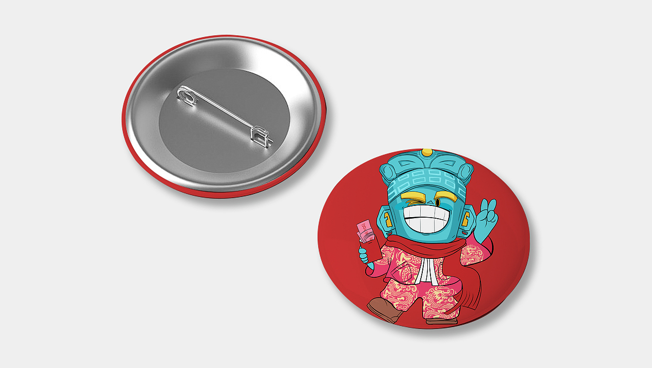 青铜大立人 IP设计（图ZMzc0Mjk5MTk2） - 商业插画 - 站酷设计师野生插画师凯奇原创素材 - 站酷ZCOOL