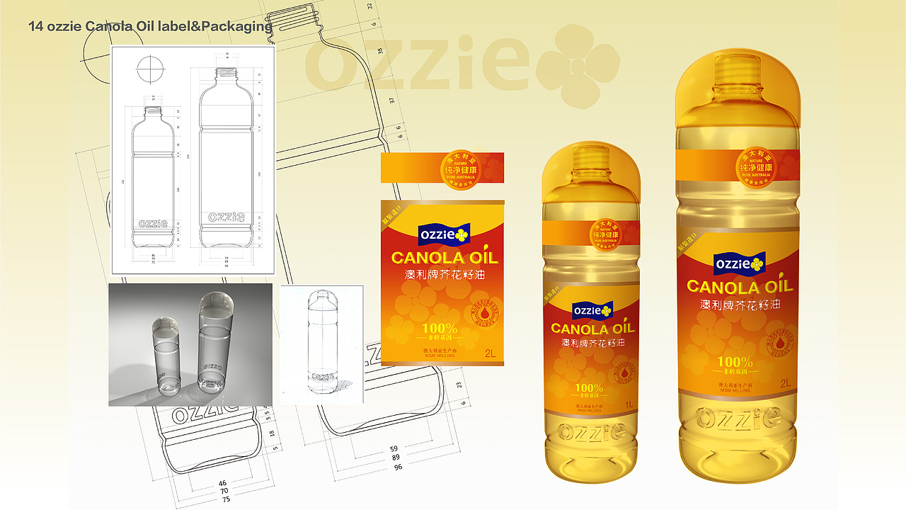 Label&Packaging_Ozzie Canola Oil