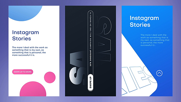 PR模板|竖屏动态色彩流行图形元素创意动画片头开场