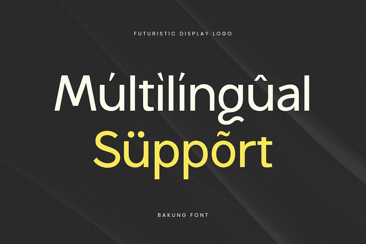 现代时尚品牌徽标海报封面标题杂志画册无衬线英文字体