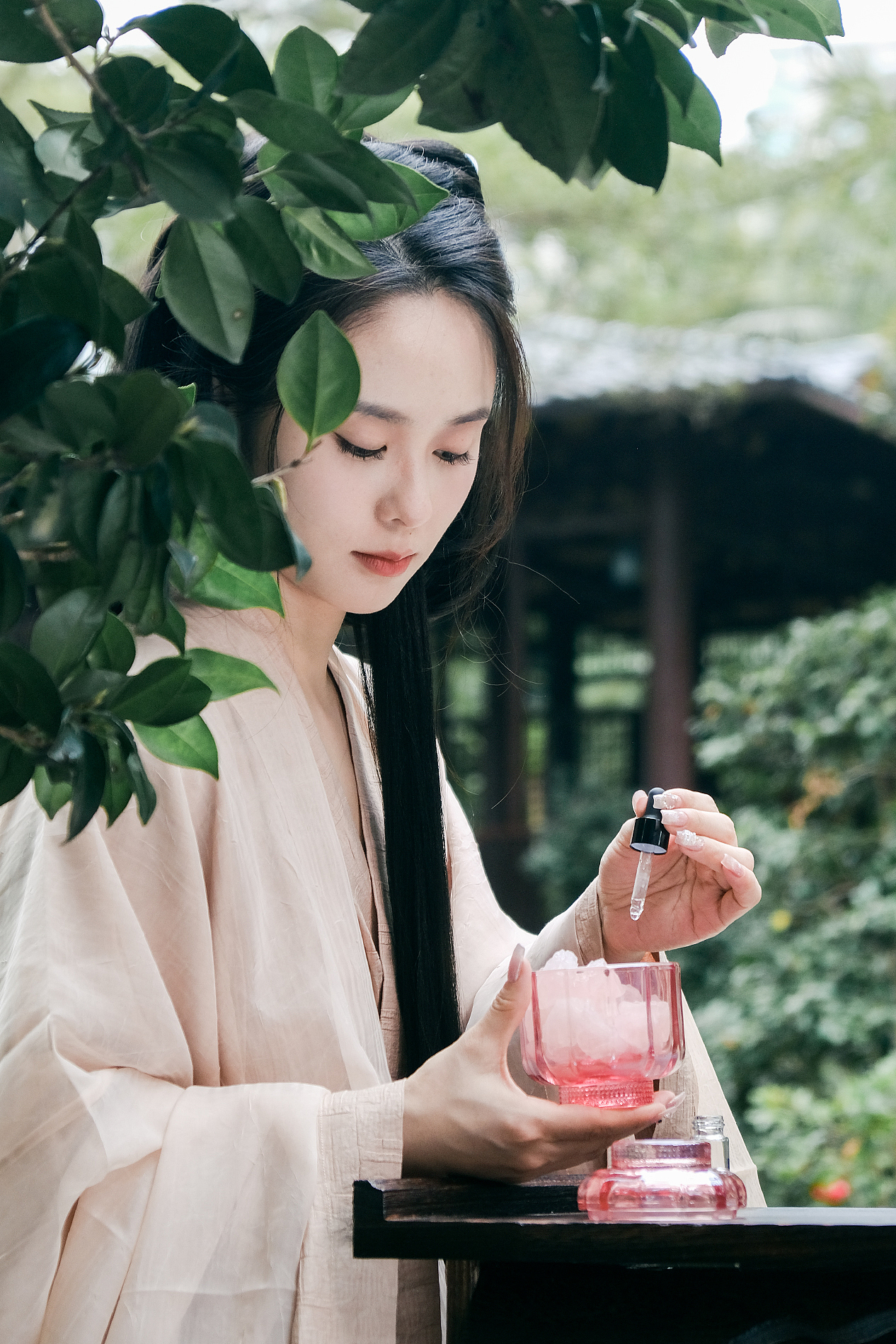 香薰产品拍摄 古风