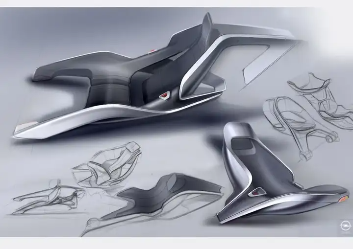 欣赏 | 100张汽车内饰设计草图!