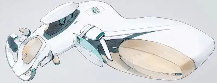 欣赏 | 100张汽车内饰设计草图!