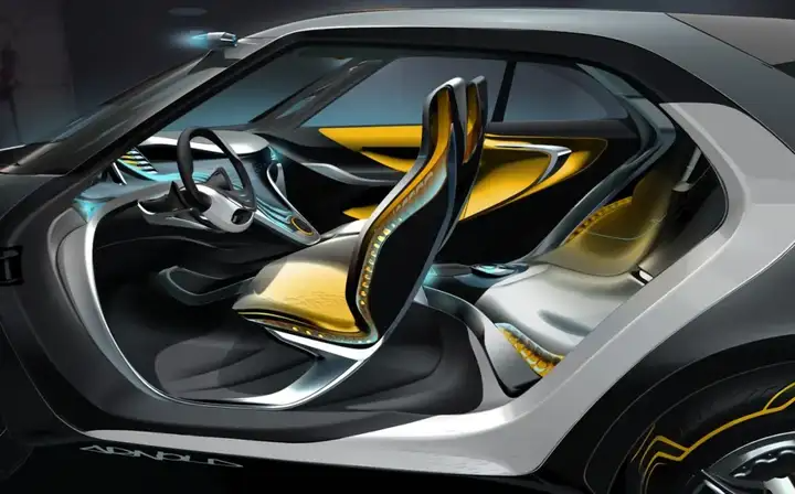 欣赏 | 100张汽车内饰设计草图!