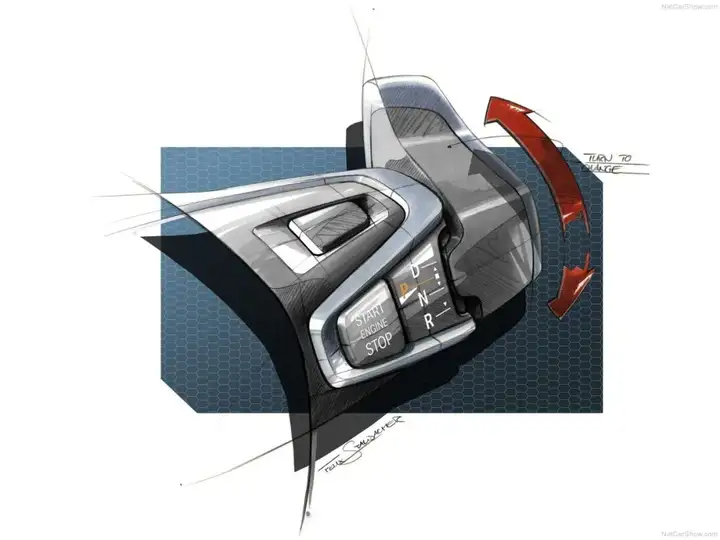 欣赏 | 100张汽车内饰设计草图!