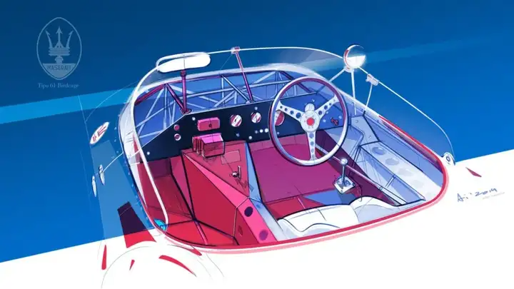 欣赏 | 100张汽车内饰设计草图!