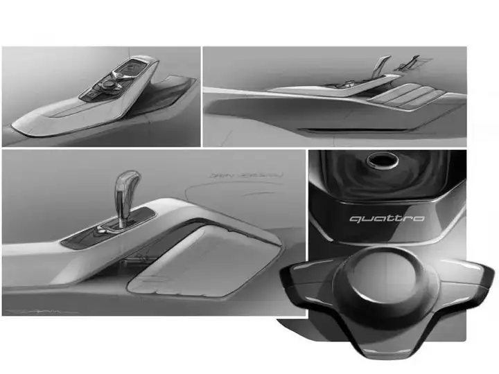 欣赏 | 100张汽车内饰设计草图!