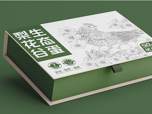 梨花谷-鸡蛋包装设计