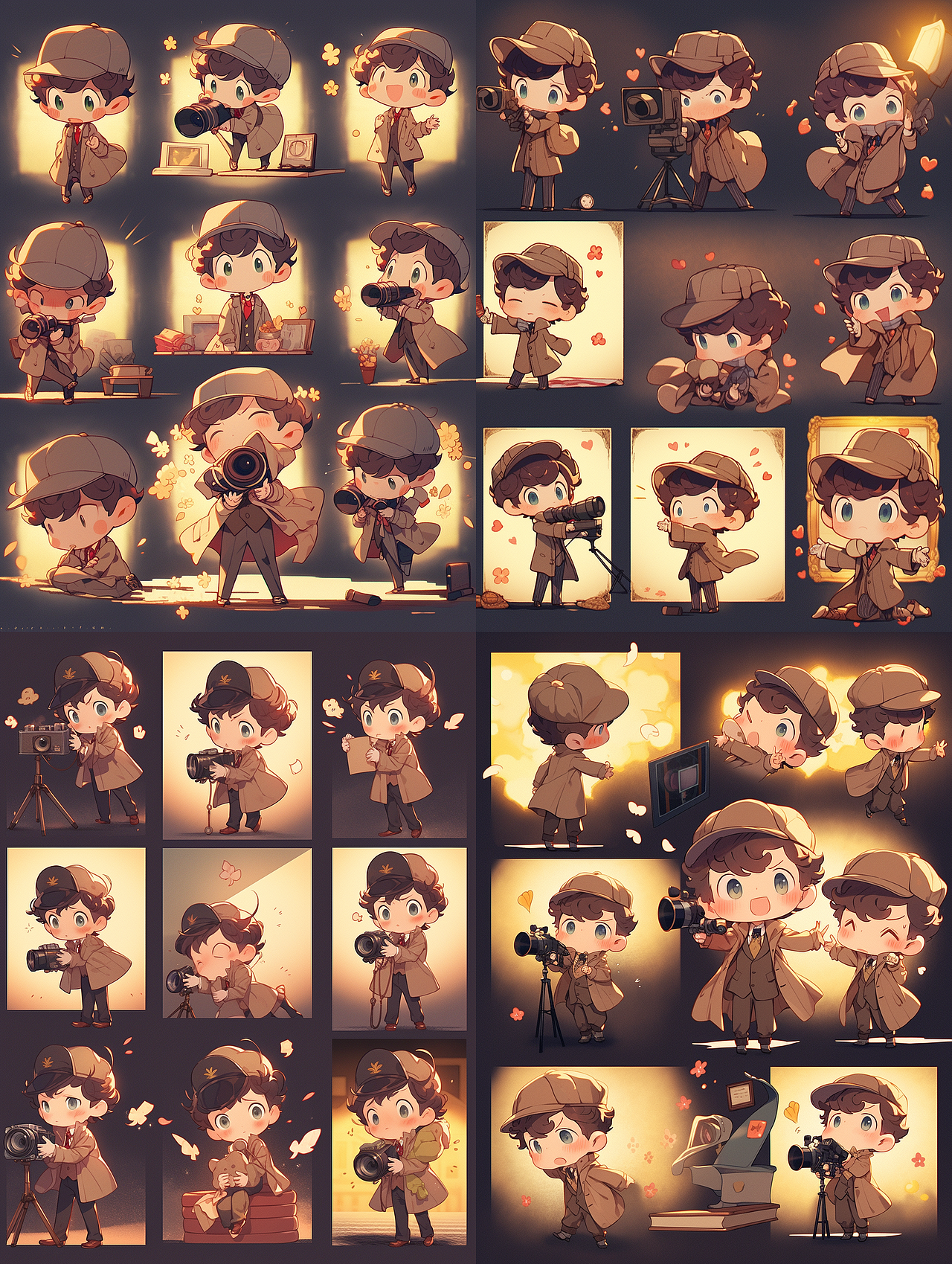 【AI原创】表情包（图ZMzc0MzQwNDg4） - 创作习作 - 站酷设计师远方邵年原创素材 - 站酷ZCOOL