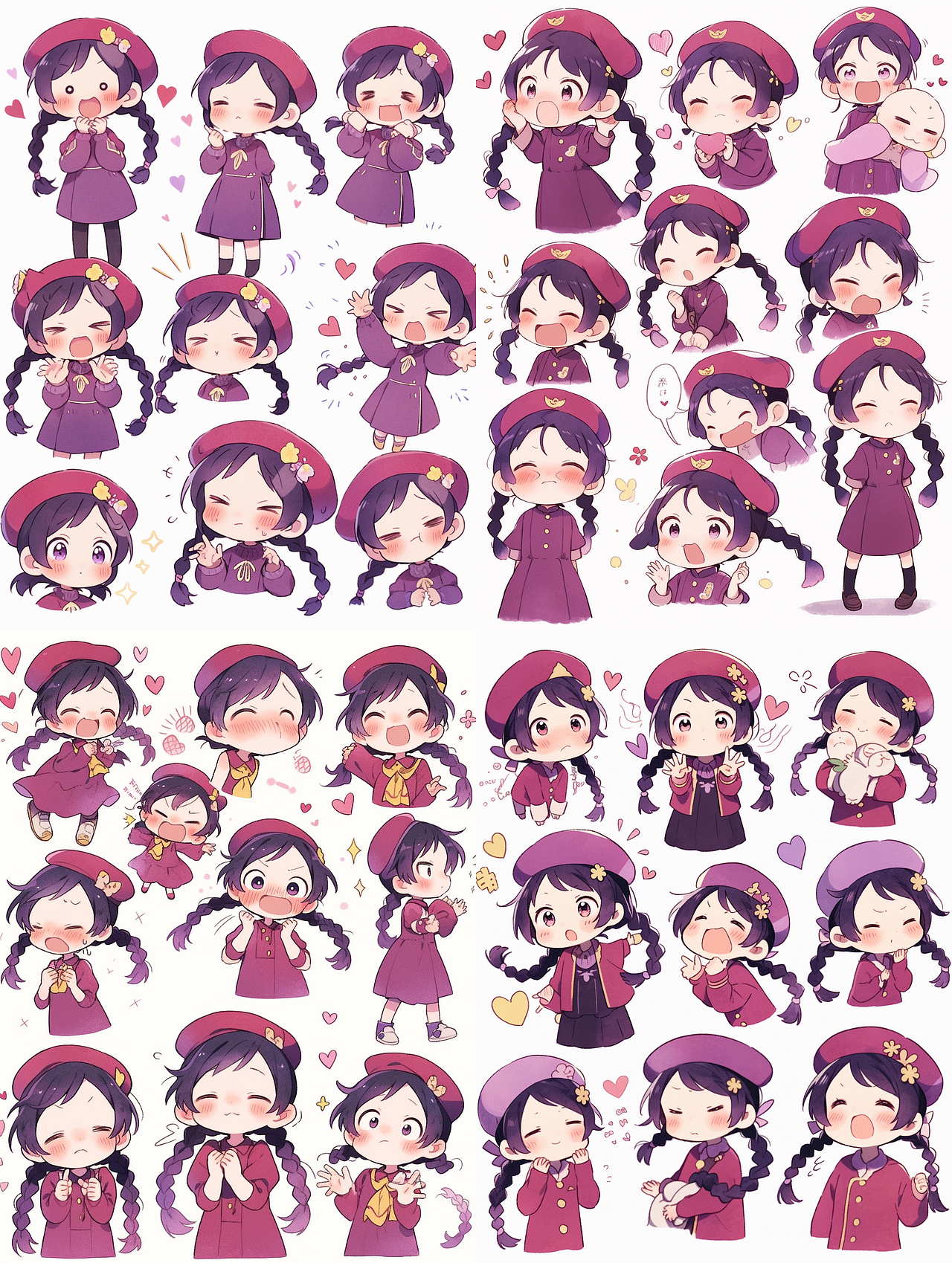 【AI原创】表情包（图ZMzc0MzQwNTQw） - 创作习作 - 站酷设计师远方邵年原创素材 - 站酷ZCOOL