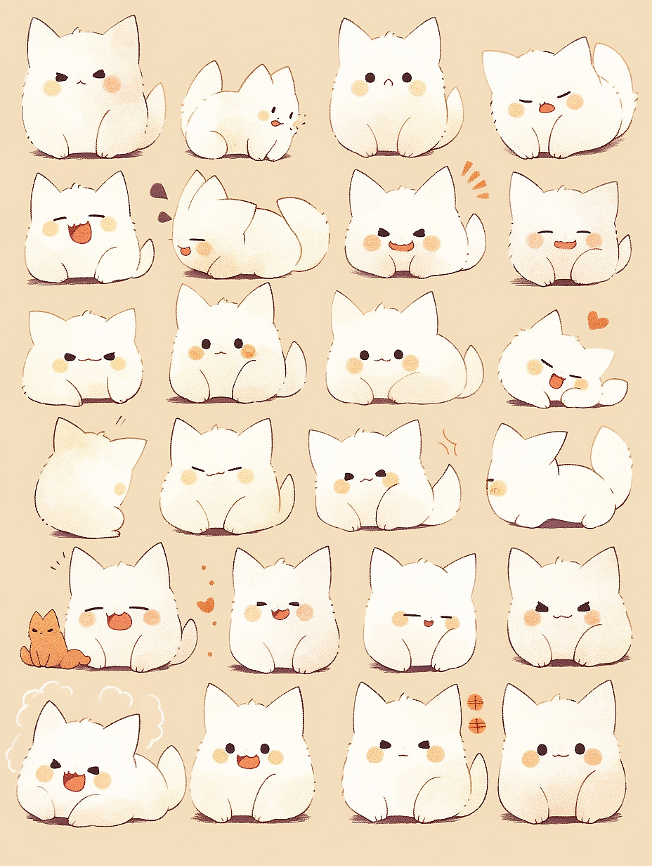 【AI原创】表情包（图ZMzc0MzQwNjA4） - 创作习作 - 站酷设计师远方邵年原创素材 - 站酷ZCOOL